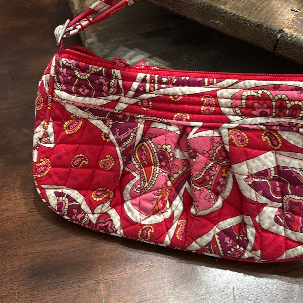 Vera Bradley -Rosey Posie Frannie Bag - Picture 2 of 7